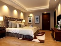 Bedroom or Hotel Room 02 3D Model