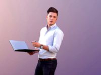 Dan 10480 - Talking Business Man