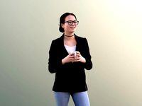 Laura 10738 - Standing Business Woman