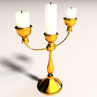 Candlestick New Used 3D Model