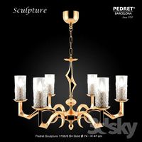 Pedret Sculpture 1736/6 B4 Gold