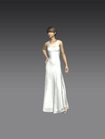 Bridal Dress CLo3d