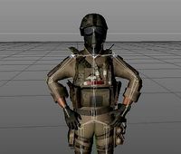 COD SOLDIER WITH AMMUNNITION