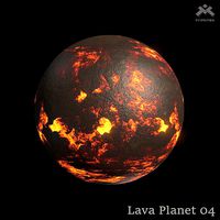 Lava Planet 04 - 8k PBR
