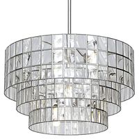 Capiz Tiered Chandelier