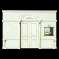 Doors classic Boiserie wall panels