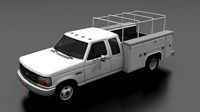 F-350 1992 DRW SuperCab Service Utility Truck