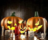 Halloween pumpkin Jack set 1