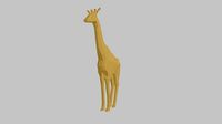Low Poly Giraffe