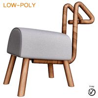 Isabel Fuster - Petit du cheval 3d model