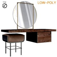Dressing table MUSKAT APARTAMENT 3d model