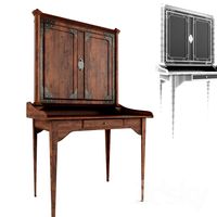 19TH c. FRENCH IRON SECRETARY