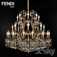 Chandelier / Fendi Casa