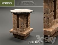 VINTAGEPATIO Pub Table