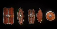 Low poly Shield package