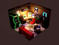 80s Hacker Room