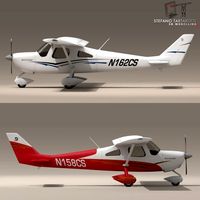 C162 Skycatcher 3D Model
