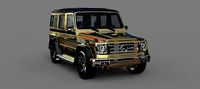 Mercedes Benz G55 AMG  - Gold Styling