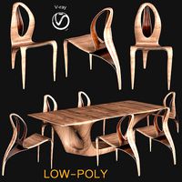 Joseph Walsh - Erosion low poly 3d model