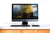 Computer all-in-one with keyboard and trackpad