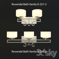 Rosendal Bath Vanity 8-257-2, Rosendal Bath Vanity 8-257-3