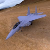 F 15E Strike Eagle 3D Model
