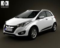 Hyundai HB20X 2013 3D Model