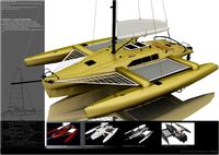 Trimaran F32 3D Model