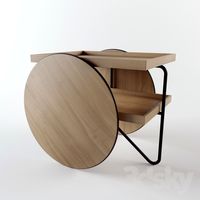 Chariot Mobile Table