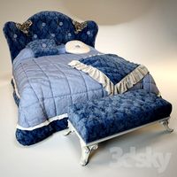 Bed VOLPI Mafalda With Ottoman