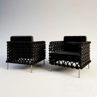 Cabaret Easy Armchair Low back