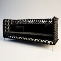 Cabaret Sofa high back