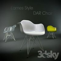 Eames Style DAR Chair