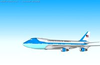 Air Force One Boeing 747200 3D Model