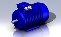 Electromotor AIR80V6 11 kW 3D Model