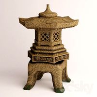 Japanese garden lantern &amp;quot;Yukimi-toro&amp;quot;