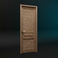 Traditional style door 3D Model