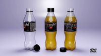 Plastic Bottle 3D Model - Low Poly