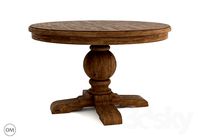 Round trestle table 48 '' 8831-1001M