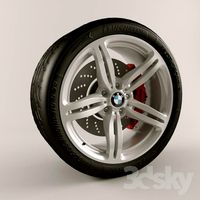 The wheel of BMW
