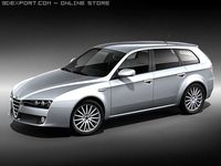Alfa Romeo 159 SportWagon 3D Model