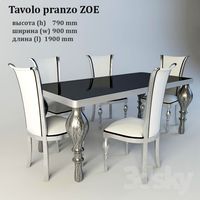 Tavolo pranzo ZOE