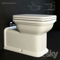 Adjacent toilet Kerasan Waldorf 4116