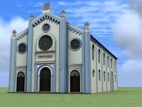 Synagogue 3D Model
