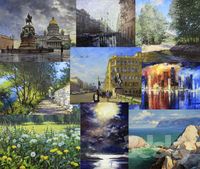 Classical landscape works Paintmart