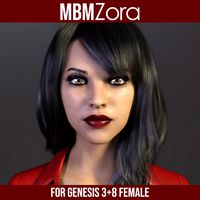 MbM Zora for Genesis 3 & 8 Female