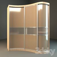 Sliding wardrobe Radius-line