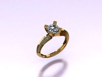 solitaire T 437 | 3D