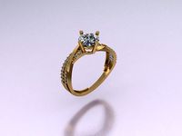 solitaire T 593 | 3D