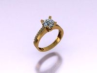 solitaire T 677 | 3D